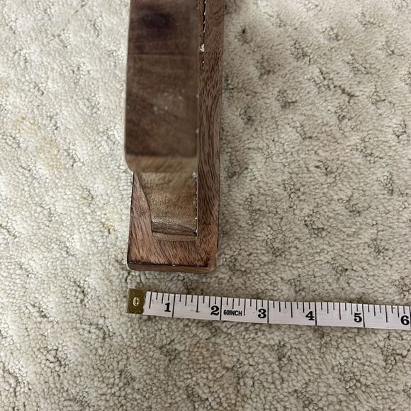 Wood Peace Sign for Home Decor, 20” x 6” x 2”. - Picture 6 of 6